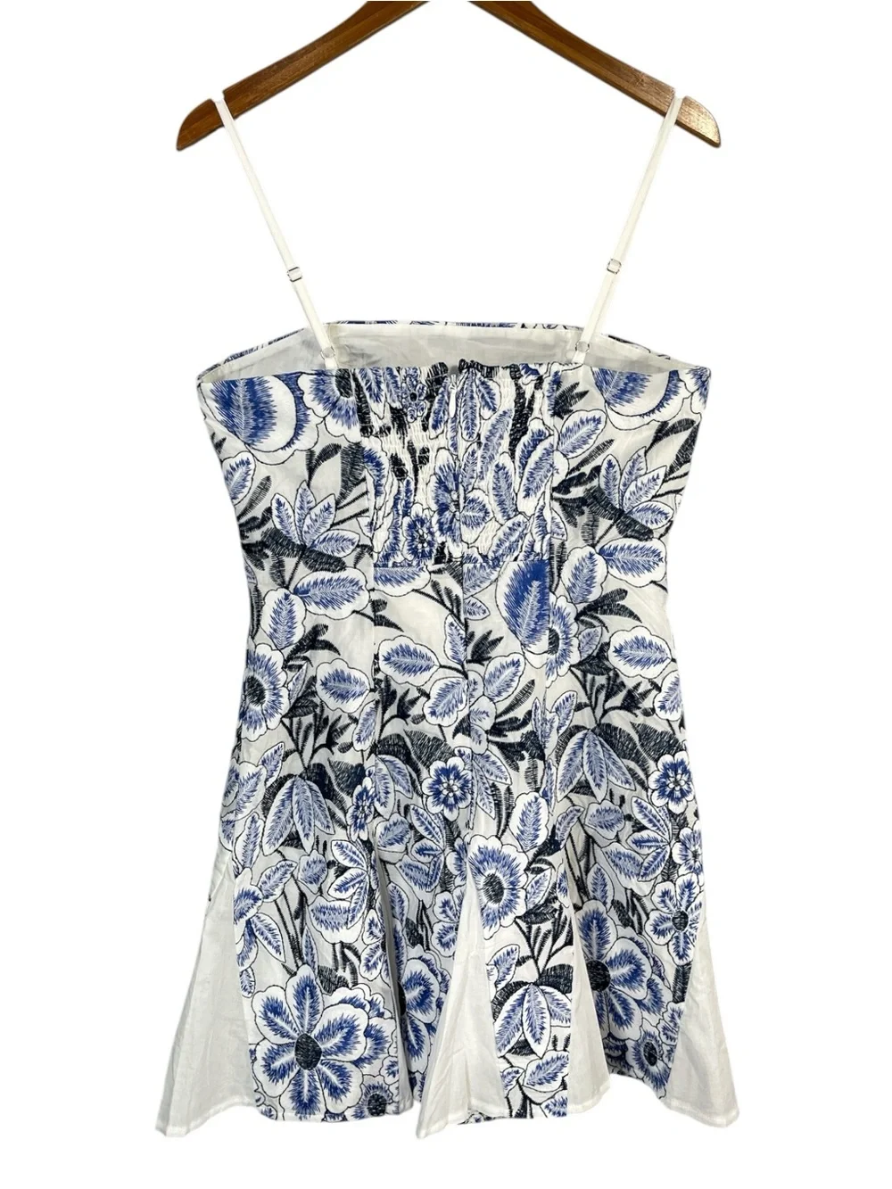 NWT Adelyn Rae Bruan Fit and Flare Embroidered Mini Dress Size Medium